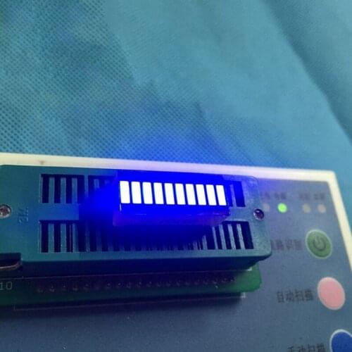 5pcs high-quality 10-segment light bar 10-segment digital display 10-segment blue CL1010B blue display 10-segment LED blue