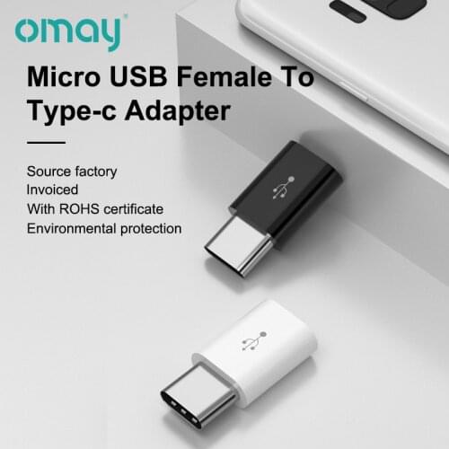 Accessories For Mobile Phones OTG Type C Micro USB Female To Type-c Adapter For Huawei Xiaomi Samsung Vivo Converter Data