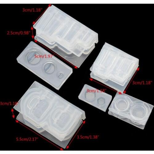 Drink Bottle Coffee Cup Honey Jar Resin Silicone Molds Epoxy Resin Jewelry Tools