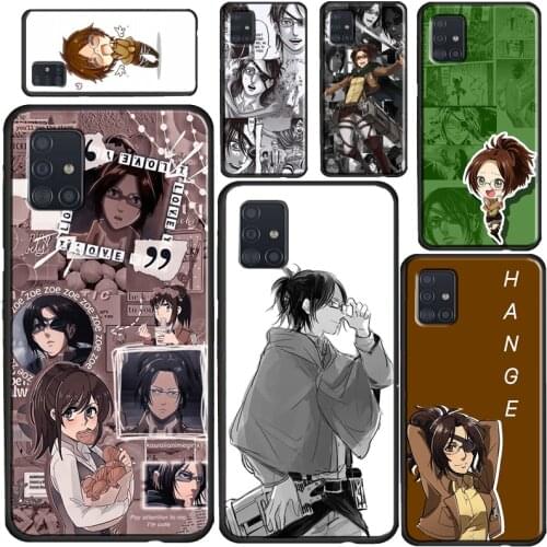 Hange Zoe Attack on Titan anime Phone Case For Samsung A72 A52 A42 A32 A12 A10 A20S A30 A50 A70 A20e A21S A11 A41 A51 A71