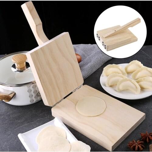 Dough Pressing Tool Dough Presser Dumpling Skin Wood Dumpling Pressing Tool Dough Presser Dumpling Wrappers Presser