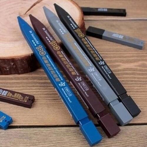 6Pcs 2B Holder Exam Mechanical Pencil Pencil Refills Office Supplies Exam Accessory Pencil With Eraser Support Wholesale