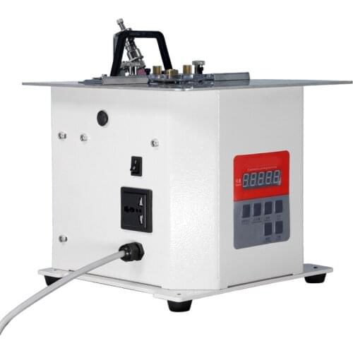 Cashmere sewing machine computer automatic knife adjustment sewing machine double-sided nylon cashmere slitting machine