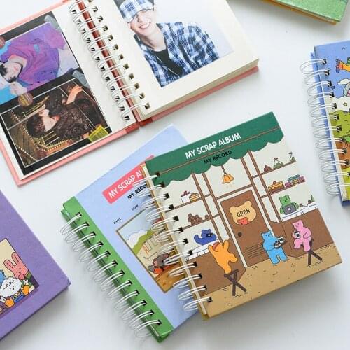 Cartoon Shining Star Self Adhesive Photo Album for Fujifilm 3 4 5 6 Inch DIY Photo Album Instant Camera Mini Film Polaroid Film