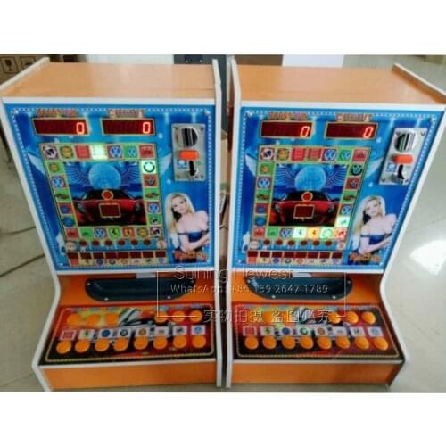 Very Popular In Africa! 2pcs Gambling Machine Coin Operated Mini Jackpot Fruit Casino Games Slot Machine