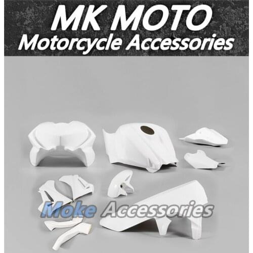 Fiberglass Racing Full Fairing Kit For Cbr1000rr 2017 2018 2019 Motorcycles Glossy white Cowlings