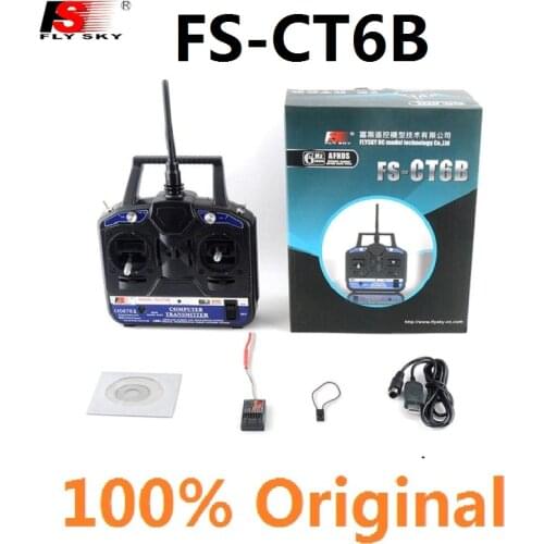 FlySKY FS CT6B FS-CT6B radio Transmitter FS-R6B receiver 6CH 2.4G Remote controller radio system FS fly sky freeshipping