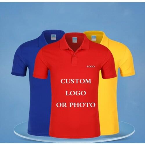 DIY Corporate group Couples Shirt Men Tred Slim Fit Sleeve Cotton Shirt Custom Printing Photo Text For Women Summer Mens Shirt