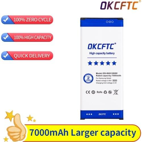 For Samsung Galaxy NOTE 4 N910A N910U N910F N910H N910V N910C 7000mAh Replacement Battery EB-BN910BBE