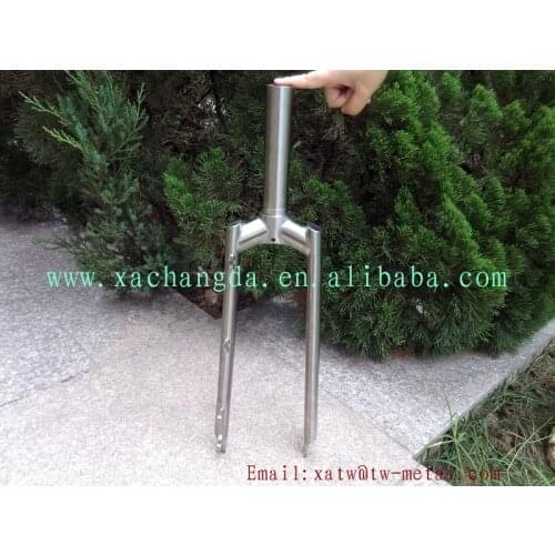 Titanium mountain bicycle fork titanium MTB front fork