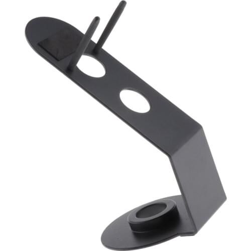 Carbon Steel Hair Dryer Holder Stand Sturdy Rack For Hair Dryer Nozzle