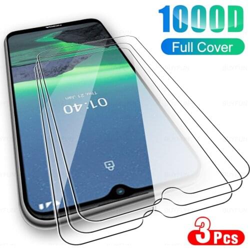 3PCS For Nokia 1.4 Tempered Glasses Protective ON Nokia1.4 6.52 INCH Glas HD Anti-Scratch Screen Protector Phone Cover Film