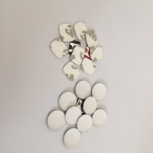 10pcs 12mm 14mm black red Car Remote Key Fob Emblem Badge Radio button Sticker Replacement car Styling accessories