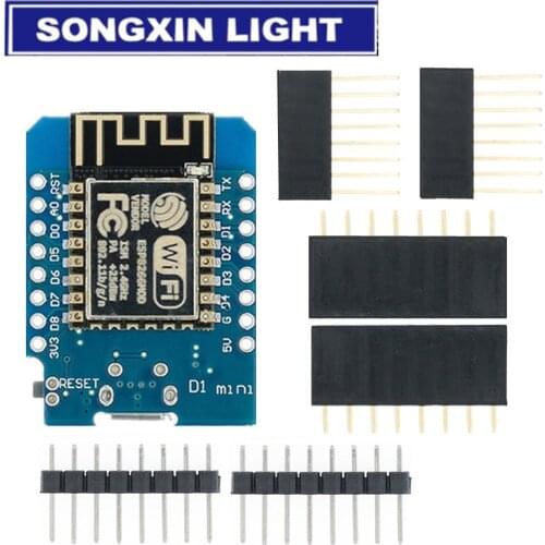 10pcs D1 mini - Mini NodeMcu 4M bytes Lua WIFI Internet of Things development board based ESP8266 MODU