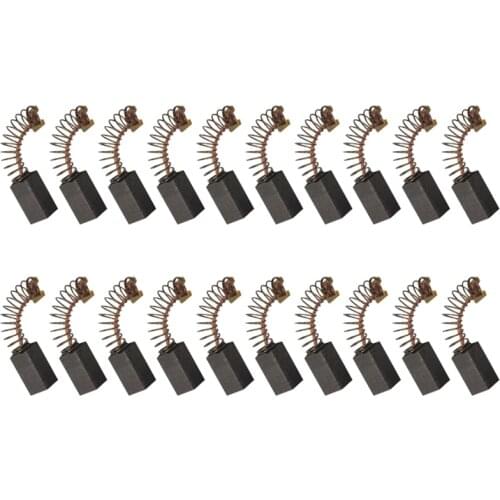 20PCS Carbon Brushes for HITACHI DH24PH DH22PH D65H D13VH D10VJ D10VST D10VG D10VG2 GJ90VST