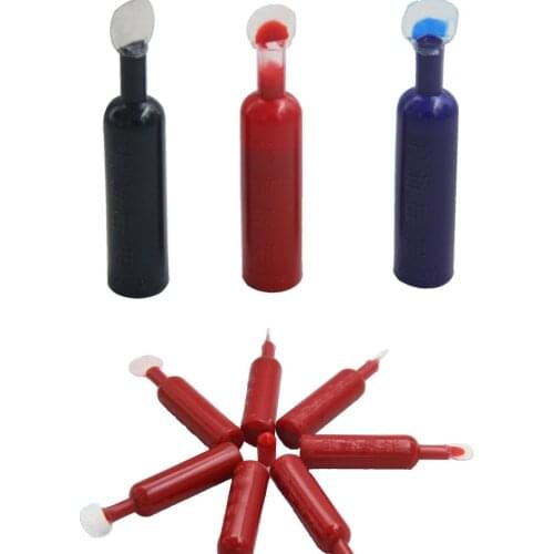 5/10ml DIY Inkpad Flash stamp Refill Ink Color Inking Photosensitive Seal ink for office Paper Scrapbooking Make Seal