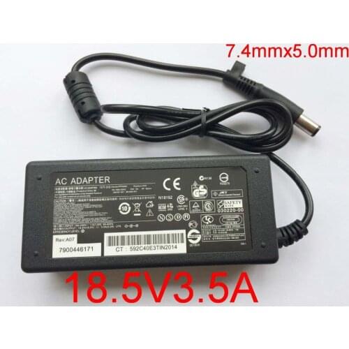 10PCS 65W 18.5V 3.5A Laptop AC Adapter Power Supply Notebook Charger For HP For Compaq G62 CQ45 CQ40 G6
