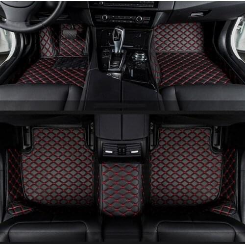 Car floor mats for peugeot 307 206 308 308S 407 207 406 408 301 508 5008 2008 3008 4008 RCZ auto accessories styling Custom foot