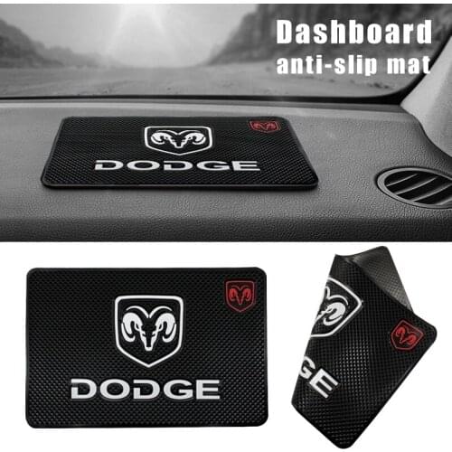 Car Styling Dashboard PVC Anti Slip Mat Sticky Pad Auto Accessories For Dodge journey ram 1500 challenger caliber nitro charger