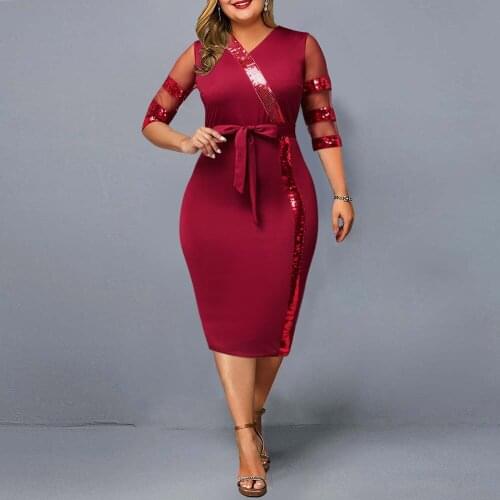 COZOK Women's Dresses Below The Knee