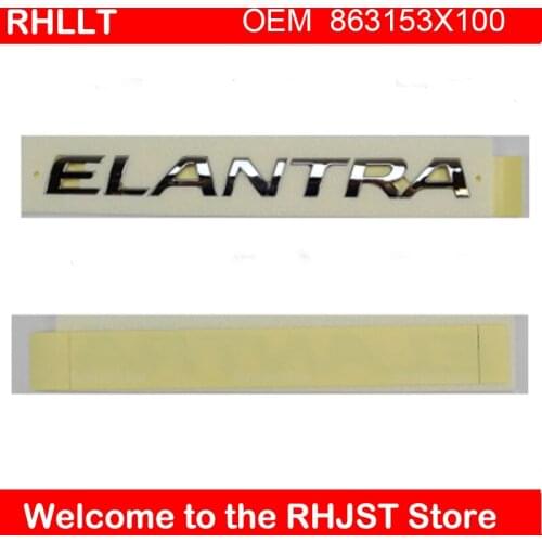 For Hyundai Elantra 2011-2015 Trunk( original )Logo tailgate rear emblem OEM 863153X100