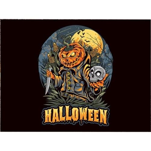 Halloween Tapestry Skull Wall Cloth Large Blanket Party Background Tapestry Bedspread