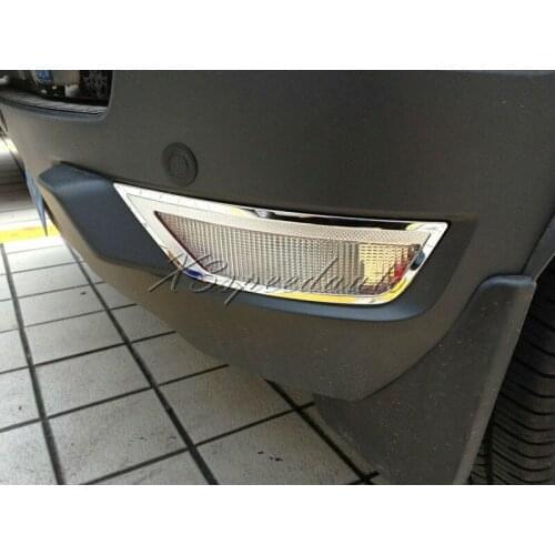 ABS Plastic Chromed Rear Fog Light Cover For 2013-2017 Up Ford EcoSport