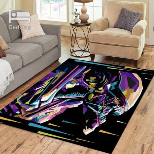 Alien WPAP Illustration Carprt Rug for Living Room Bedroom Rug Decoration Home Non-slip Rugs Floor Mat Dropshipping