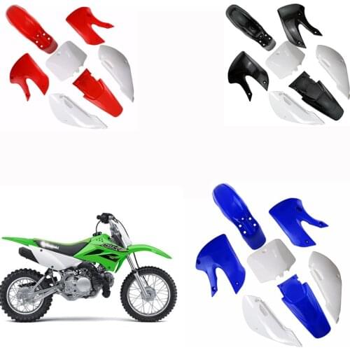 Motorcycle Plastic Fender Fairing Kit Full Body Cover Kits Fenders Mudguard For Kawasaki KLX 110 KLX110 KX65 KX 65 suzuki DRZ110