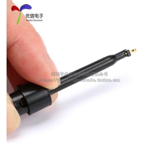10PCS Multimeter Lead Wire Kit Test Hook Clip Electronic Mini Test Probe Diy Kit