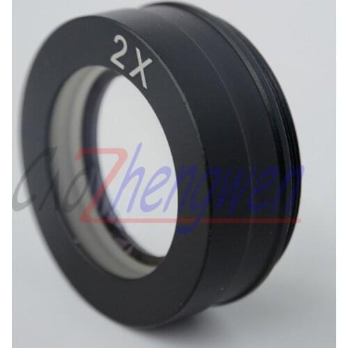 FYSCOPE 2.0X Barlow Lens for Industrial Microscope Camera Objective lens for ZM45 C-MOUNT lens
