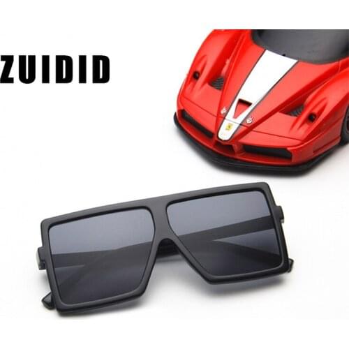 ZUIDID Oversized Square Frame Kids Sunglasses Child Sun Glasses UV400 Shade glasses Boy/Girl Fashion Gradient Eyeglasses Unisex