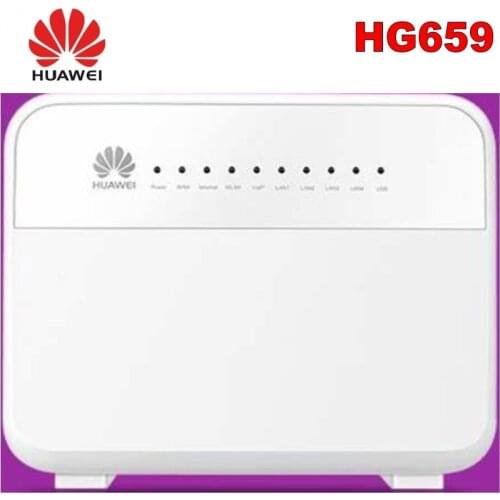 Original Huawei HG659 VDSL Home GateWay For ADSL/VDSL And Fibre TR069 support