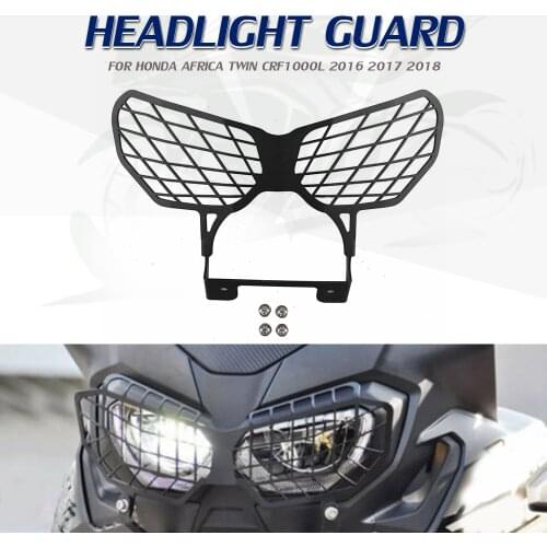 JDSOON For Honda Africa Twin CRF1000L 2016 2017 2018 & Adventure Sports 2018 Motorcycle Front Headlight Grille Protective Cover