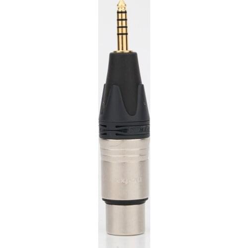 HIFI NEUTRIK 4 Pin XLR to 4.4mm 5 pin Pentaconn Adapter Male to Female Angle Hi-end Audio Connector Jack