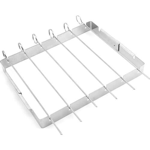 Simple Barbecue Rack Outdoor BBQ Grill Home Wild Barbecue Stove Simple Forks Reusable Sticks Superior Tool