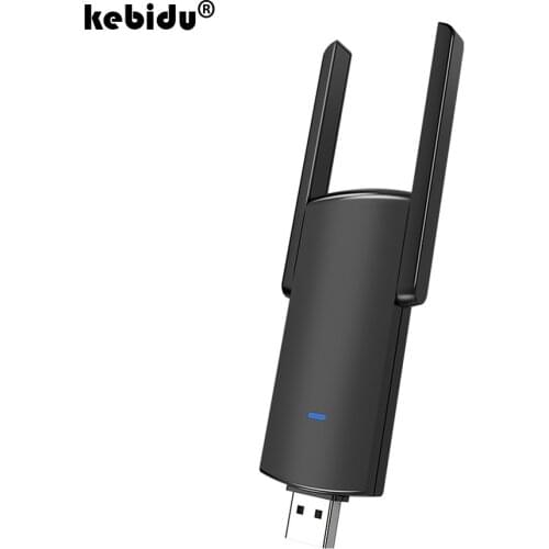 RTL8812BU Dual Band Wifi USB 3.0 Adapter External Antenna 1300Mbps for PC Ethernet WiFi Dongle Wi Fi Receiver Network Card