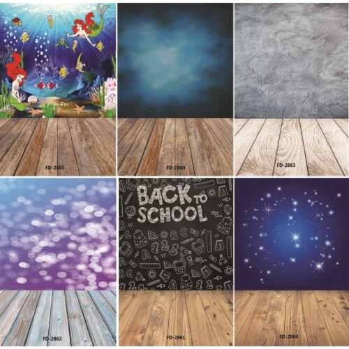 Vinyl Custom Photography Backdrops Prop Wooden Planks Photography Background NY4FD-1