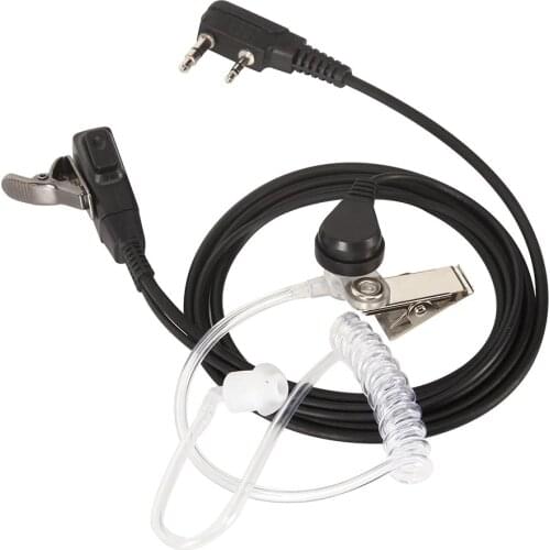 2Pin Mic Earpiece Walkie Talkie Headset For HYT-Baofeng UV-5R BF-888S pinganillo Walkie Talkie Earphone hyt гарнитура для рации