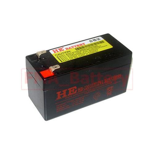 2x Sealed Lead Acid Battery 12V 1.3Ah UPG UB1213D5738 to Loudspeaker Amplifie