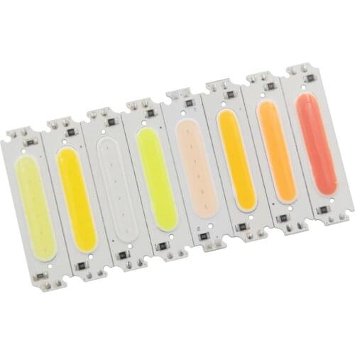 [ALLCOB] manufacturer 60mm 15mm LED COB Strip Light Source chip moudle COB LED bulb 12V DC 2W 200LM FLIP Chip for DIY Lamp