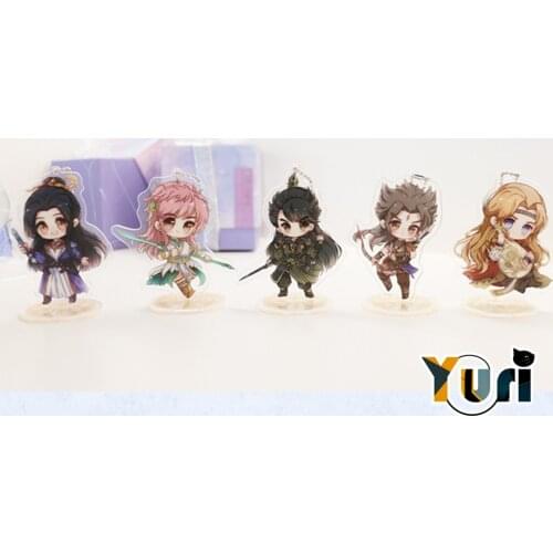 Legend of Exorcism Anime Role Kong Hongjun Li Jinglong Acrylic Pendant Keychain Display Bag Acc Cosplay Gift C