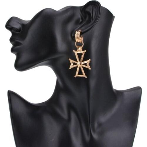 Женские золотые серьги BK China At AliExpress