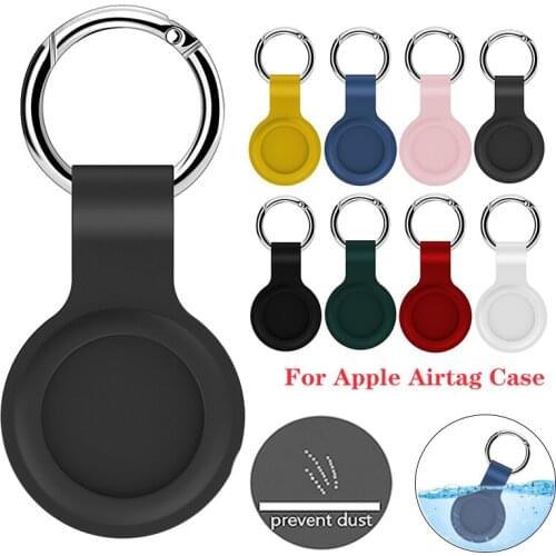 For Apple Airtag Case Silicon Protective Cover For Airtags Anti-lost Device Protect Sleeve Case For Apple Locator Tracker Shell