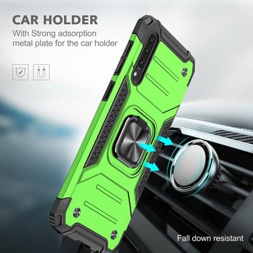 For Samsung A10 A20 S A30 A50 A70 S A90 A10E A51 A71 A81 A91 A11 A21 M51 Case Shockproof Armor Magnetic Ring Holder phone Cover