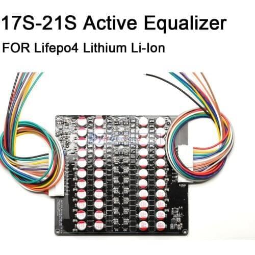 Dykb Active Equalizer 17S - 21S 20S high current 5A current Li-ion Lifepo4 Lithium battery protection board balance 60V 72V