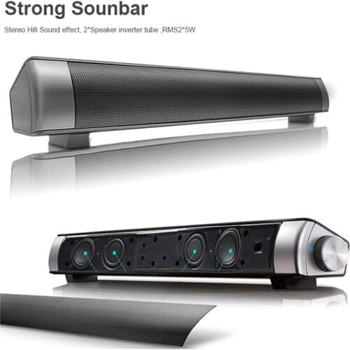 GHH Wireless Bluetooth TV Home Theater Speaker Soundbar Subwoofer Multimedia YKS4644