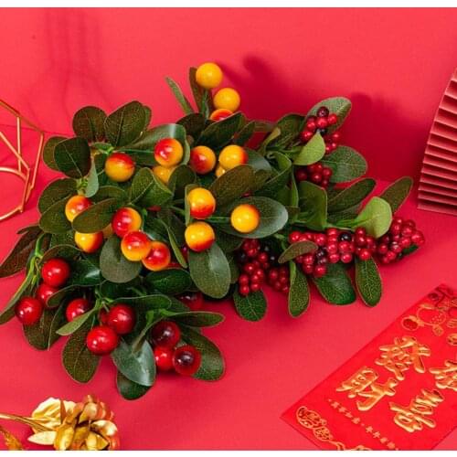 Artificial Plants Multi-use Handmade Plastic Artificial Plants Display for Garden Artificial Plants