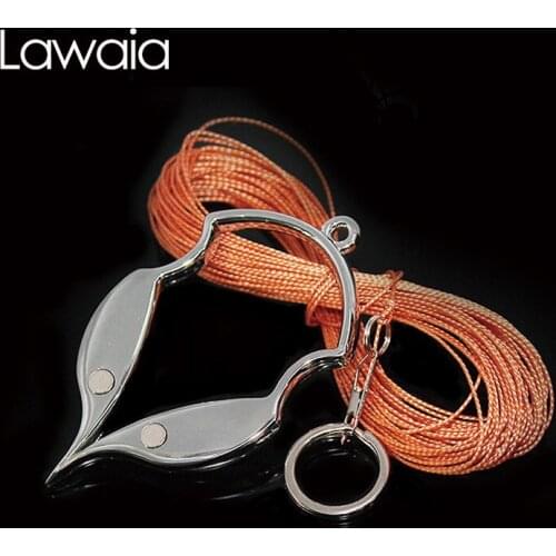 Lawaia Hanging Bottom Decoupling Device Zinc Alloy Hanging Off The Hook Broken Line Rescue Device Anti-hanging Tool Fishing Gear