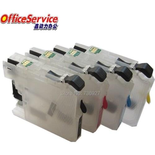 LC131 LC133 LC135 LC137 Refillable Ink Cartridge For Brother MFC-J245 J470DW J475DW J650DW J870DW 6520DW J6720DW J6920DW printer